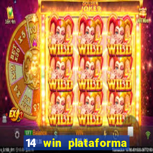 14 win plataforma de jogos